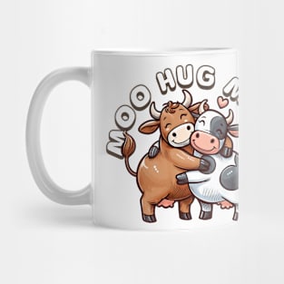 Cute Cows Moo Hug More Mug